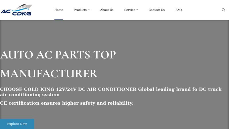 Best Manufacturer of air conditioning for trucks 24v