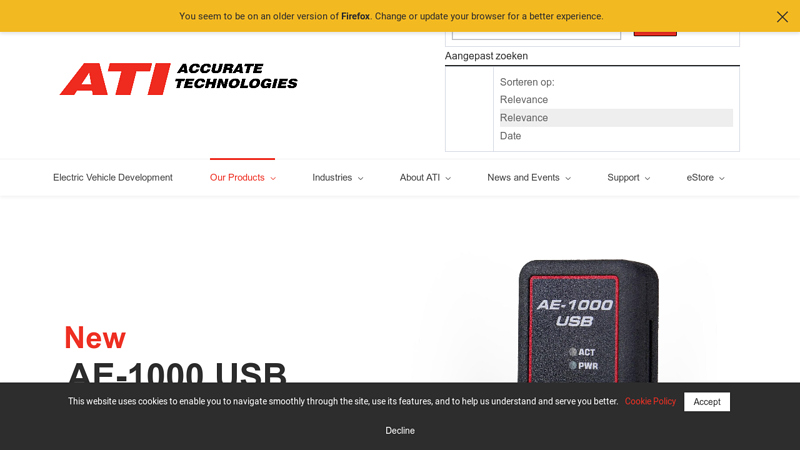 ATI - Provides SW/HW Solutions for Control System Development