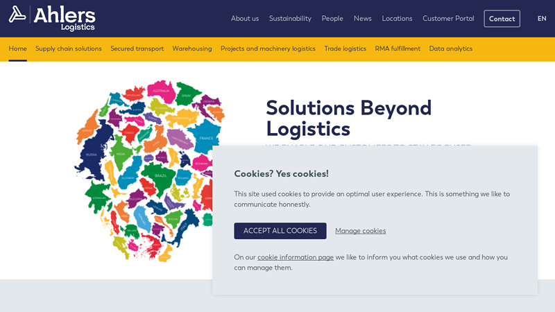 Solutions Beyond Logistics | Ahlers