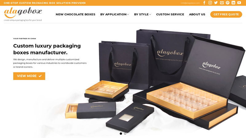 Custom Luxury Packaging Box Solution Provider in China | Alagobox