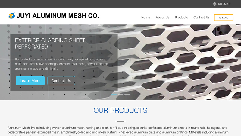 Aluminum Mesh Manufacturer- Decorative Facade Mesh, Curtains, Screen and Fencing