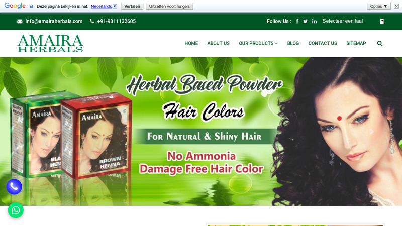 Henna Powder Exporter in India, Skin Care Products Manufacturer in India