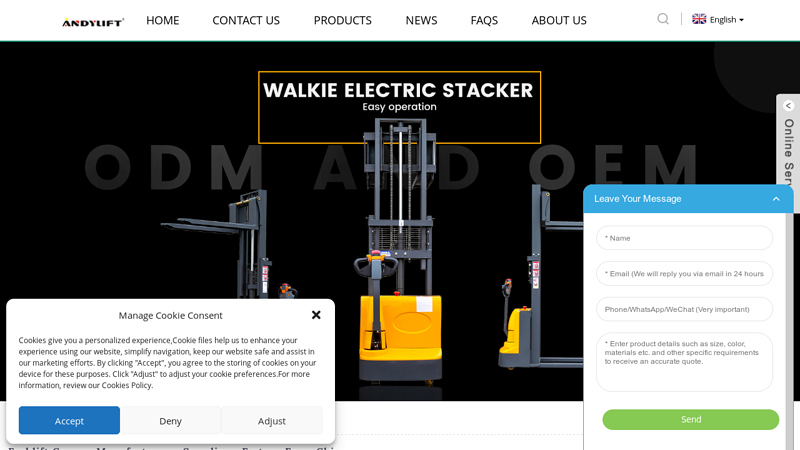 Image of Forklift Crane