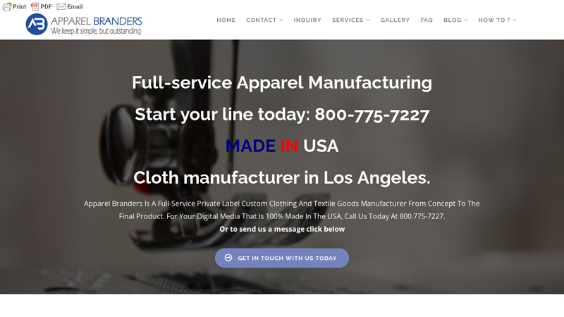 Custom Clothing manufacturer Made in Los Angeles private label Apparel | Apparel Branders Made in USA Custom Clothing In Los Angeles one stop for all your private label apparel