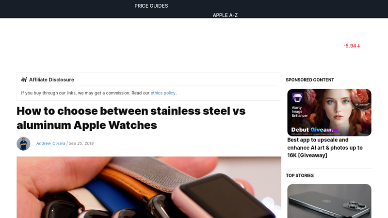 Image of How to choose between stainless steel vs aluminum Apple Watches