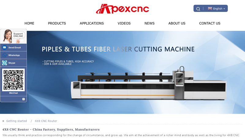 Image of Wholesale 4X8 CNC Router Manufacturer and Supplier, Factory Quotes | Apex