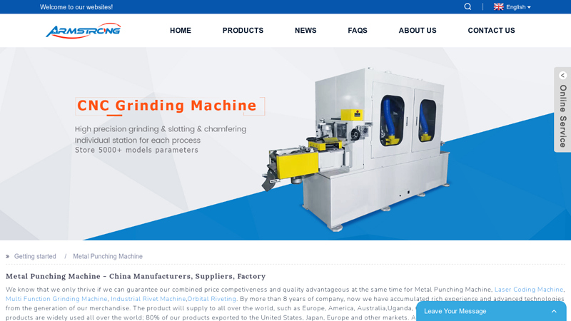 Image of Wholesale Metal Punching Machine Manufacturer and Factory, Supplier ...