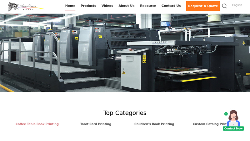 Artful Dragon Press Printing Brokers-China, Asia