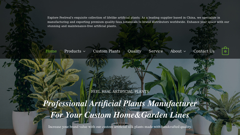 FeelReal-Leading Artificial Plants manufacturers & wholesalers