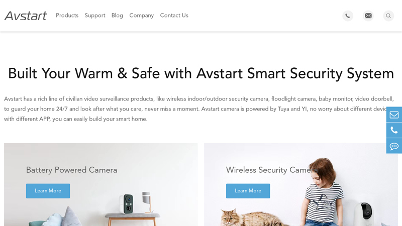 Security Camera & Security System Wholesale Supplies In China | Avstart