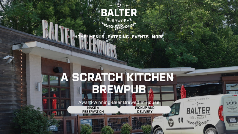 Award-Winning Knoxville Brewery & Restaurant - Balter Beerworks