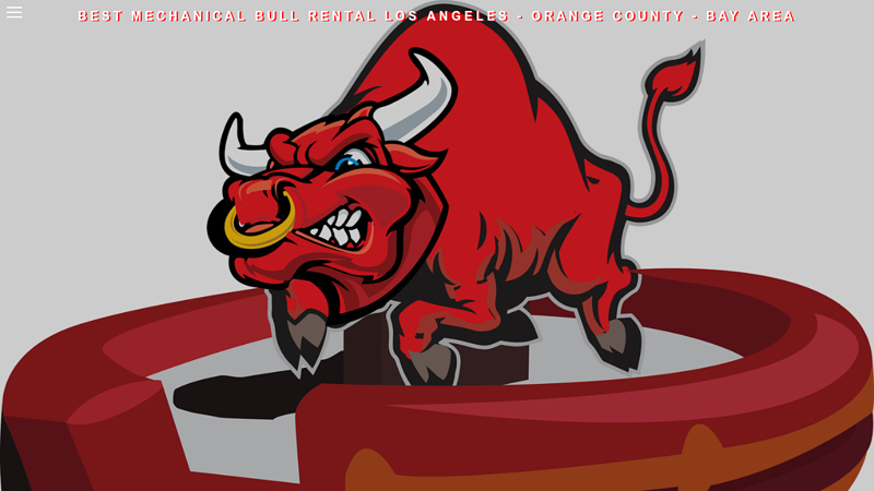 Best Mechanical Bull Rental Los Angeles - Orange County - Bay Area