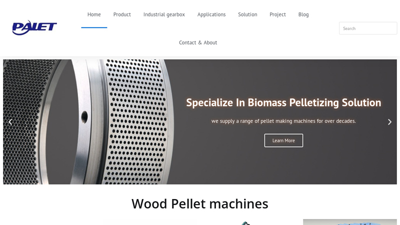 Wood pellet machines and rotary dryers manufactures -PALET