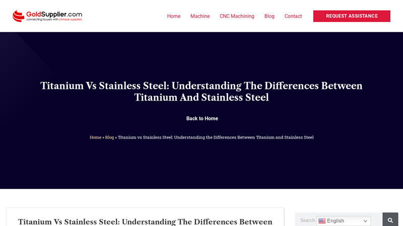 Image of Titanium vs Stainless Steel: Understanding the Differences Between ...