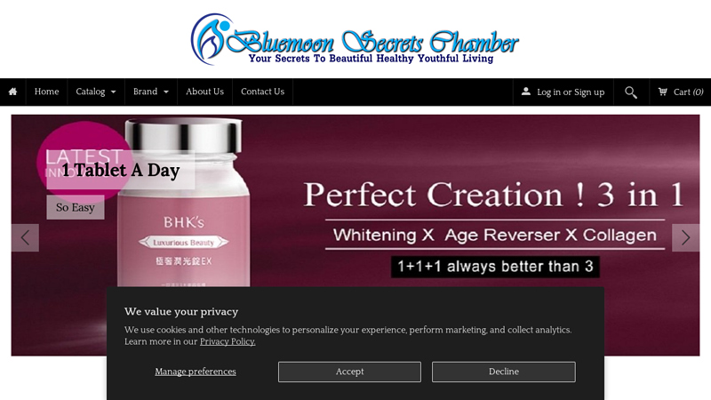 Shop Beauty & Health Products & Supplements | Bluemoon Secrets Chamber  Bluemoon Secrets Chamber Pte Ltd