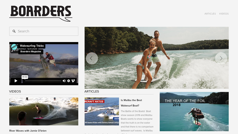 Boarders Magazine: Inland Surf Sports Publication