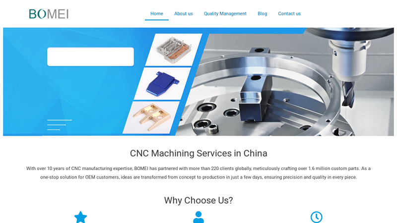 Image of Precision CNC Machining in China