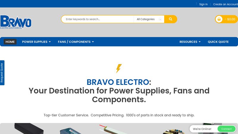 Bravo Electro Power Supply and Fan Experts