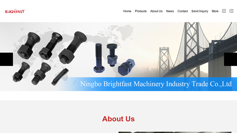 Hex Bolts, Hex Nuts, Hex Socket Bolts, Flange Bolts, Carriage bolts, Flange Bolts, Bolts And Nuts Manufacturers - Ningbo Brightfast Machinery Industry Trade Co., Ltd.