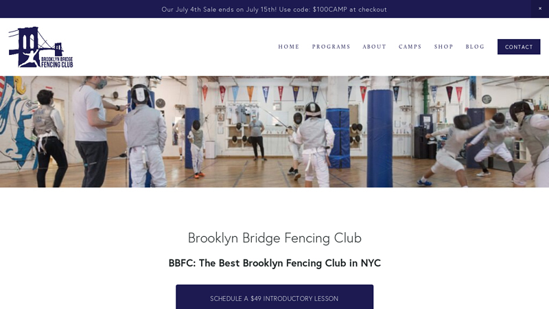 Brooklyn Bridge Fencing Club | Best Brooklyn Fencing Lessons | NYC Fencing Club