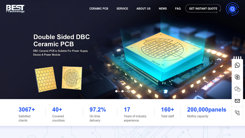 Ceramic PCB | Ceramic Printed Circuit Board | Ceramic PCB Supplier & Manufacturer-BSTCeramicPCB