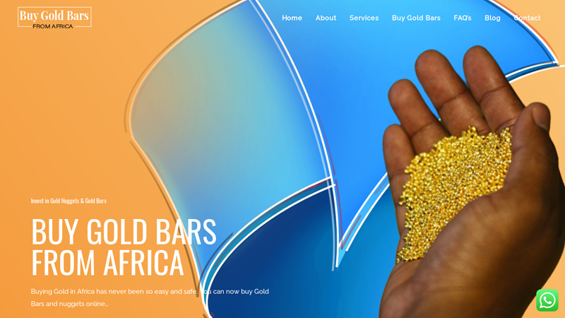 Buy Gold Bars from Africa | 24 Karat Gold & Gold Nuggets