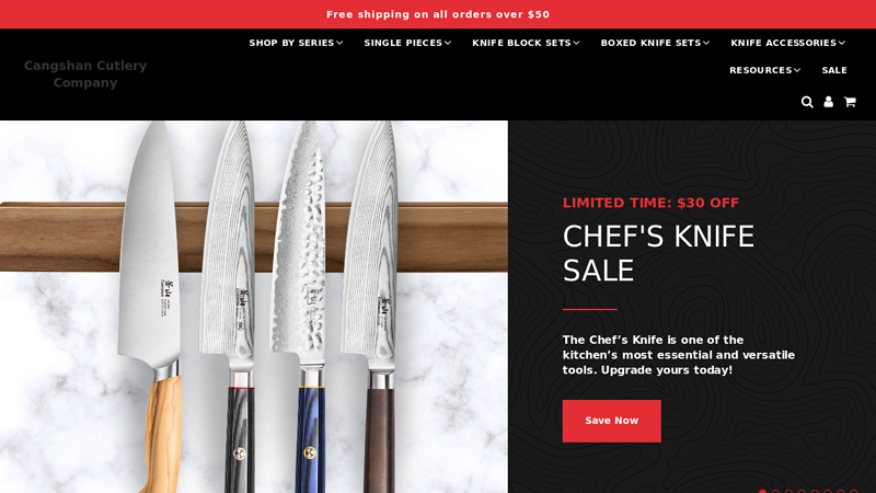 Cangshan Cutlery | Main  Cangshan Cutlery Company