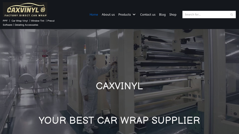 Factory Direct PPF,Car Wrap,Window Film Supplier  CAXVINYL