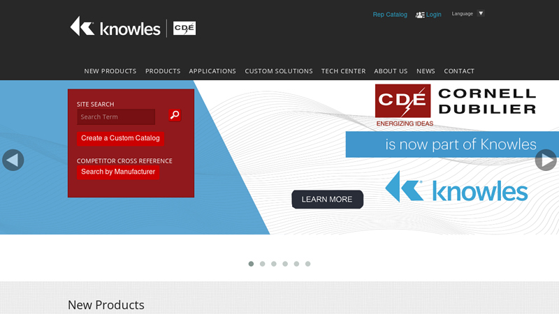 Cornell Dubilier | Filter Capacitor - CDE (en-US); Cornell Dubilier | Filter Capacitor | CDE