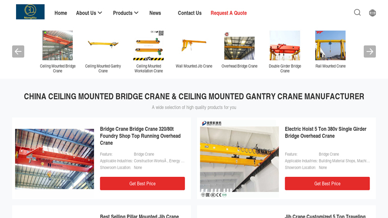 Image of China Ceiling Mounted Bridge Crane & Ceiling Mounted Gantry Crane ...