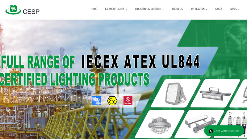 Explosion proof LED Lights | Hazardous Location Lighting - CESP Ex