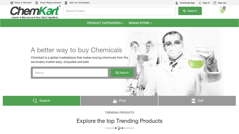 Chemkart - Importer, Manufacturer of Food and Health Ingredients