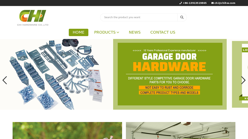 Garage Door Parts Manufacturer | Garage Door Parts Supply | Chihw.com