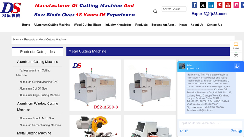 Image of China Metal Cutting Machine Manufacturers, Suppliers, Factory ...