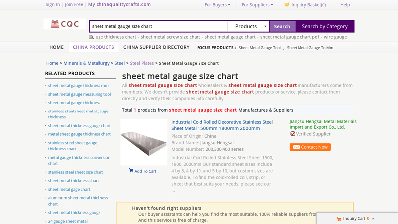 Image of sheet metal gauge size chart list