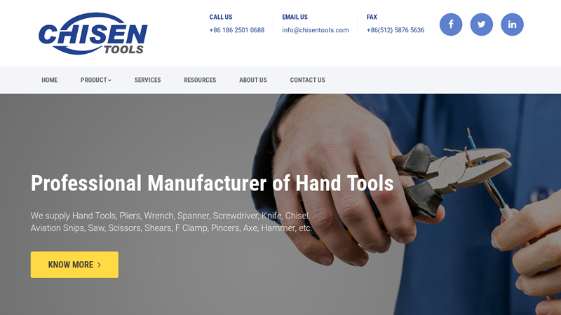 CHISEN Tools: Chinese Manufacturer of Hand Tools 2024