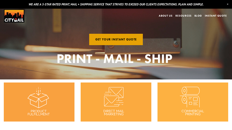 Direct Mail Marketing, Commercial Printing & Fulfillment Solutions | CITYMAIL USA