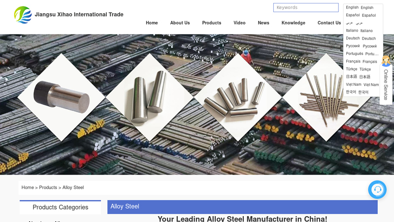 Image of China Customized Alloy Steel Suppliers