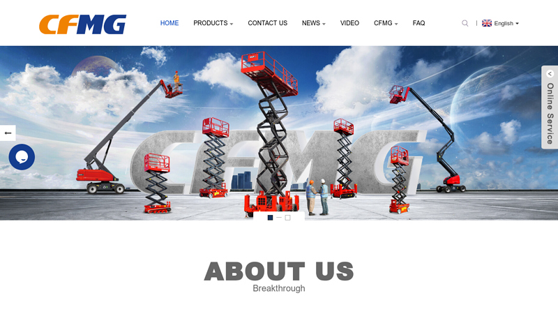 scissor lift,loading ramps,cargo lift,aerial work platform,boom lift - CFMG