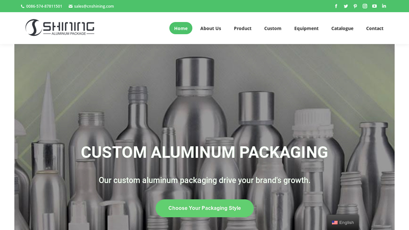 Shining Aluminium Package | Aluminum Bottle, Tube, Can, Jar