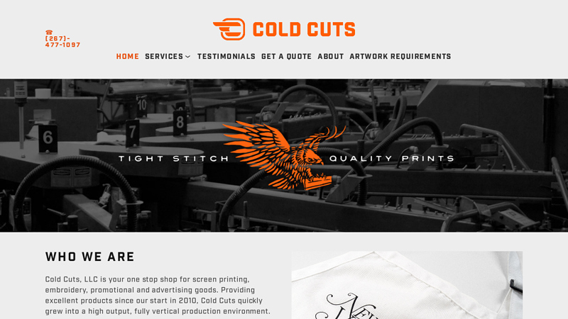 Cold Cuts LLC - Screen Printing & Custom Apparel