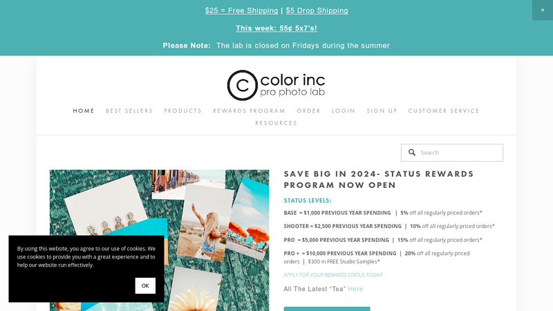 Color Inc Pro Photo Lab Professional Photo Printing & Decor