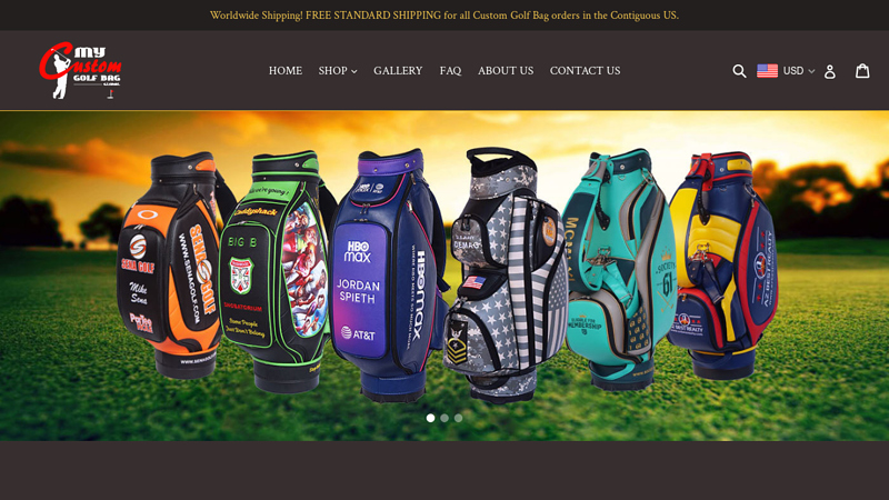 Personalized & Custom Golf Bags | My Custom Golf Bag Global