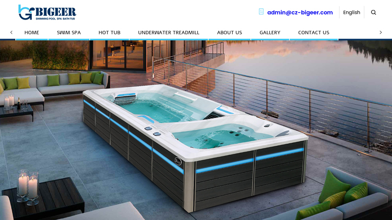 Endless Swimming pool, Spa, Hot tub, Bathtub, Acrylic Swimming pool  BIGEER