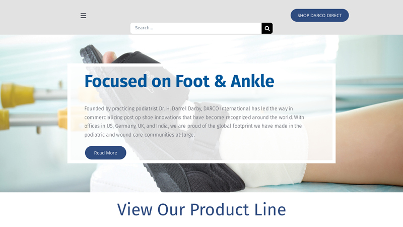 DARCO International | Post Op, Wound Care, Trauma Foot Care