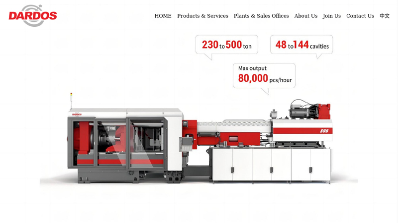 DARDOS INJECTION MOLDING SYSTEMS CO., LTD.-PET