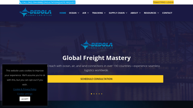 International Freight Forwarder | Dedola Global Logistics