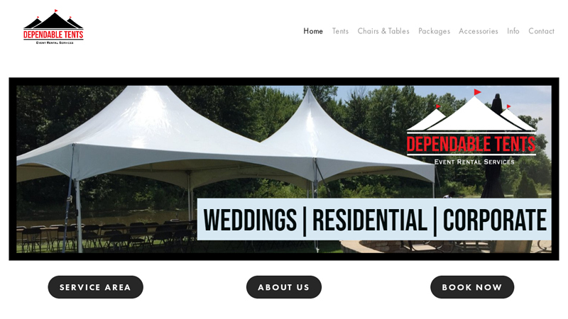 Dependable Tents | Dependable Tents: Tent, Table and Chair Rental and Event Rental