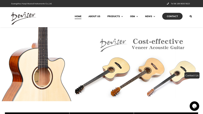 Professional Guitar Manufacturers | Deviser guitar