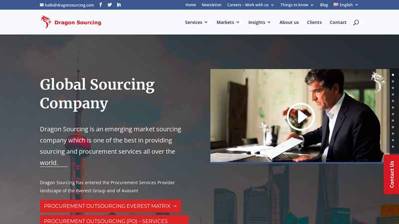 Dragon Sourcing | Global & Emerging Markets Sourcing Company